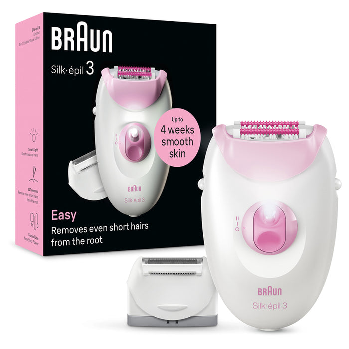 Епилатор BRAUN 3-031 БЯЛ