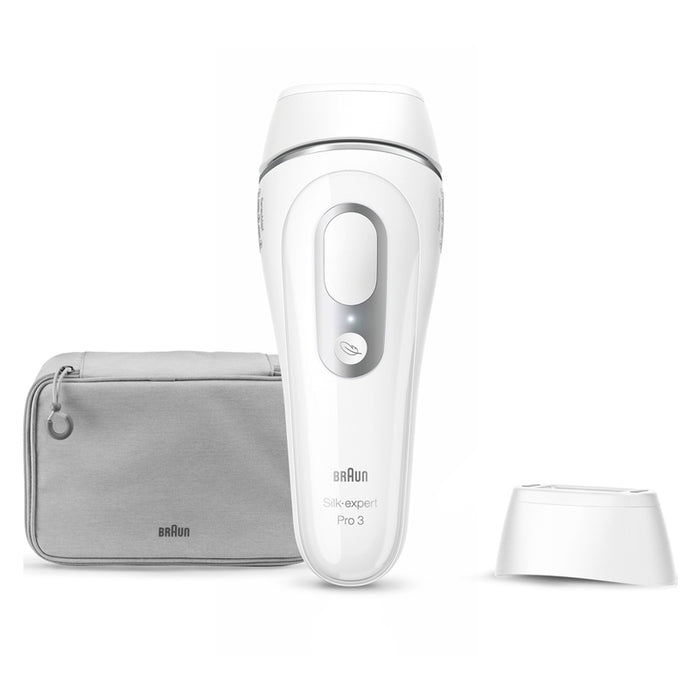 Фотоепилатор BRAUN SILK EXPERT PRO 3 PL3020 БРОЙ ИМПУЛСИ 300000, БЯЛ