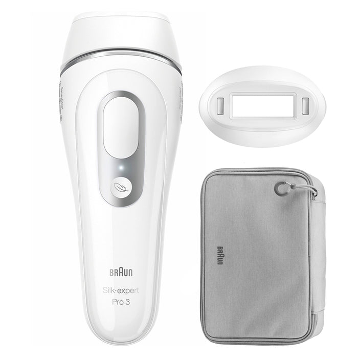 Фотоепилатор BRAUN SILK EXPERT PRO 3 PL3020 БРОЙ ИМПУЛСИ 300000, БЯЛ