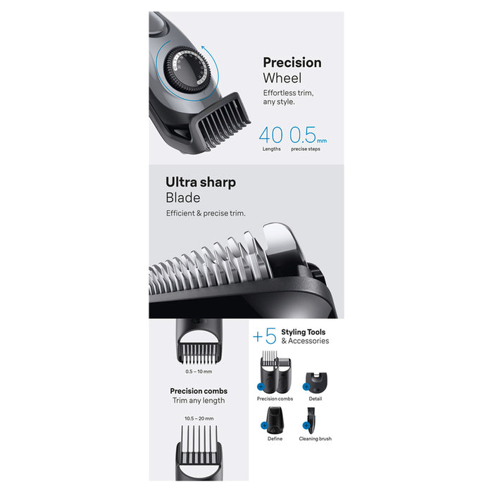 Тример BRAUN BT3560 MS/GREY