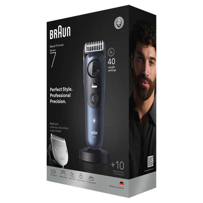 Тример BRAUN BT7540 BLK/BLU