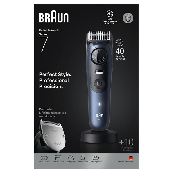 Тример BRAUN BT7540 BLK/BLU