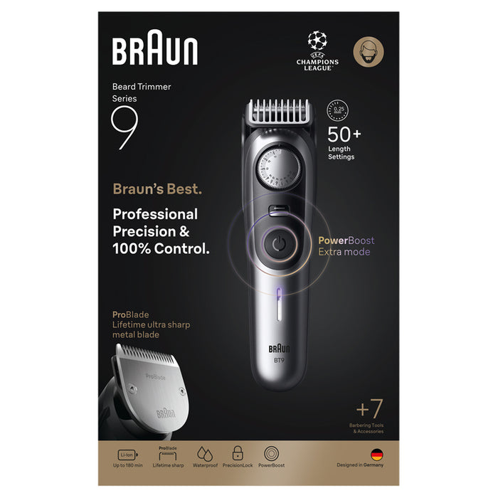 Тример BRAUN BT9520 SILV/MAT