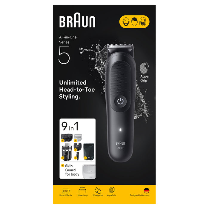 Тример BRAUN AIO5540 BLK
