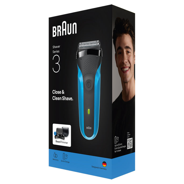 Самобръсначка BRAUN 310BT BLK ВОДОУСТОЙЧИВОСТ