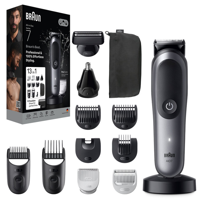 Тример BRAUN AIO7560 BLK/GREY