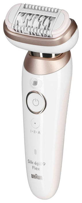 Braun Silk-épil 9 Flex 9-360 3D 40 пинсети Розов, Бял