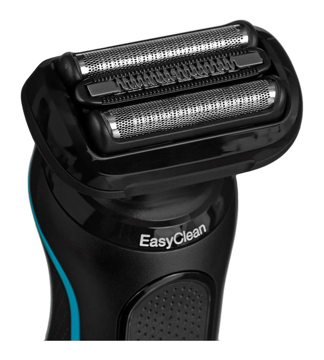 Braun Series 5 51-M1200s Самобръсначка с фолио Тример черен, син