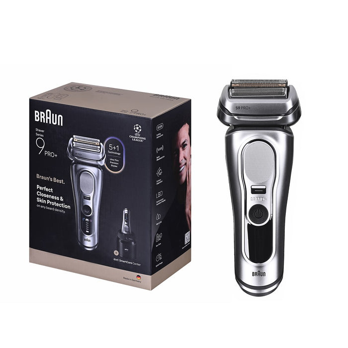 Мъжка самобръсначка Braun Series 9 Pro+ 9667CC, фолио, тример, сребрист