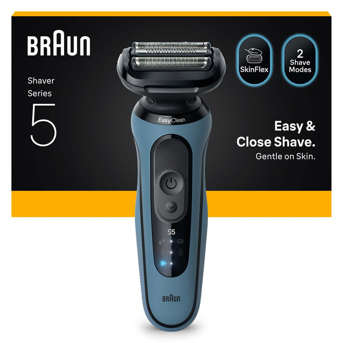 Мъжка самобръсначка Braun Series 5 52-A1000S Самобръсначка с фолио Синя