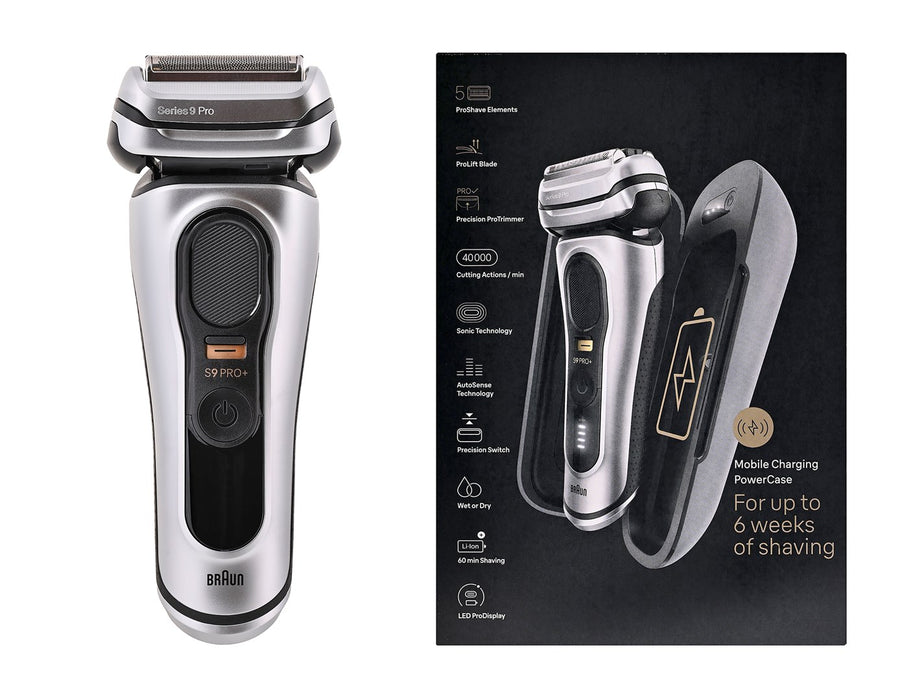 Braun Series 9 Pro 9577cc Самобръсначка с фолио, сребриста