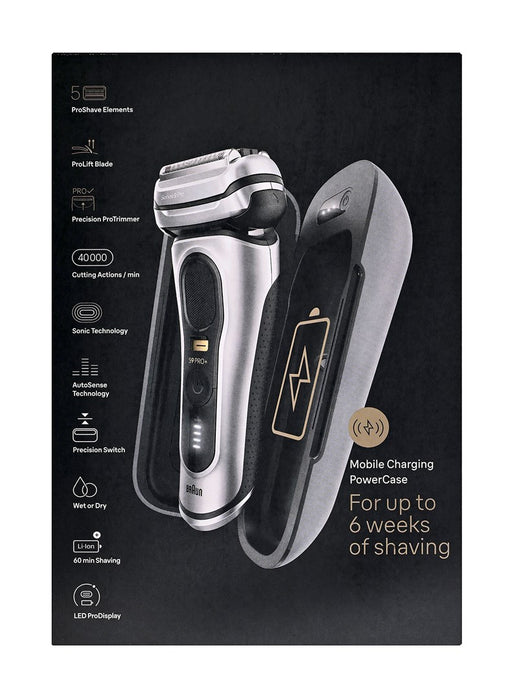 Braun Series 9 Pro 9577cc Самобръсначка с фолио, сребриста