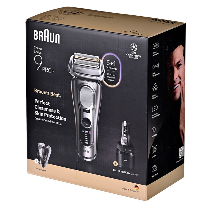 Braun Series 9 Pro+ 9675cc Самобръсначка с фолио, сива