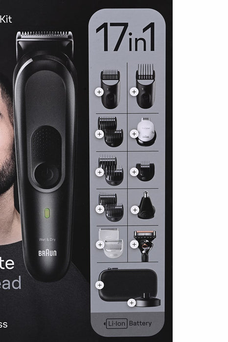 Тример Braun MGK7491 Черен