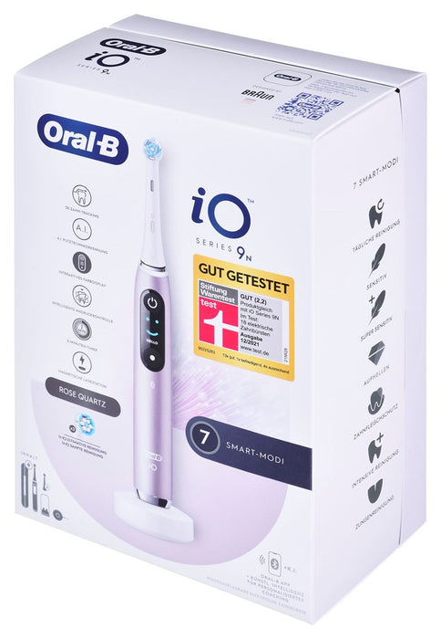 Oral-B iO Series 9n Ротационно-осцилираща четка за зъби за възрастни, розова