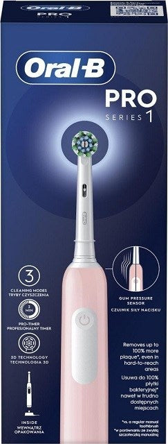 Електрическа четка за зъби Oral-B PRO1 Pink