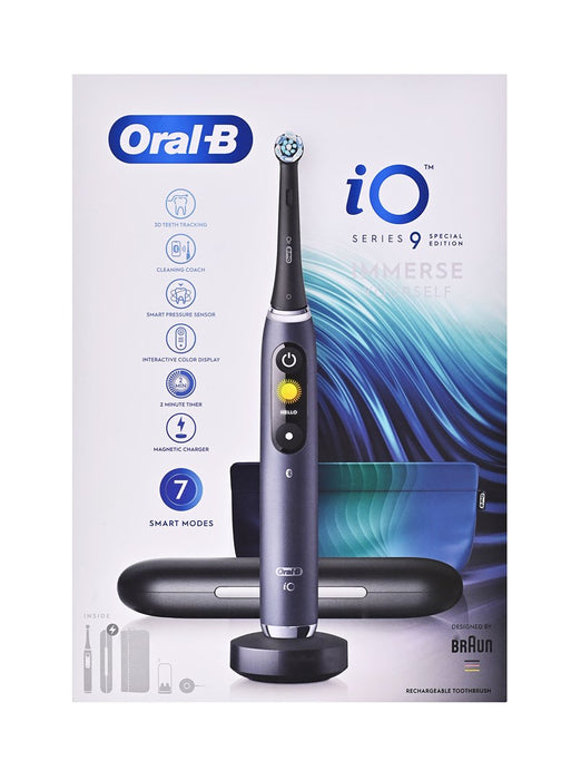 Електрическа четка за зъби Oral-B iO9 Limited Edition, черна