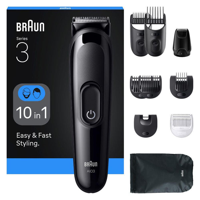 Тример Braun AIO3560 лице/коса/тяло
