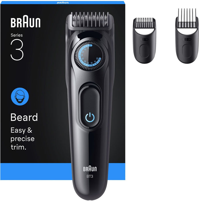 Тример за брада Braun - BT3520, Black/Blue