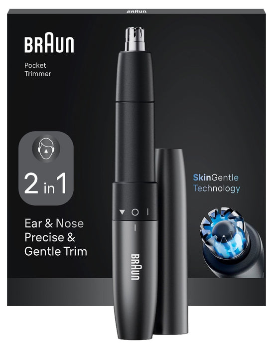 Тример за уши и нос Braun - EN20, сив