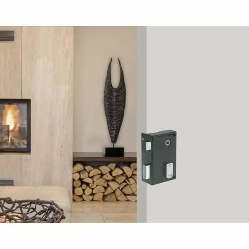 Брава с джанта Yale Каки Стомана Врати Вертикално