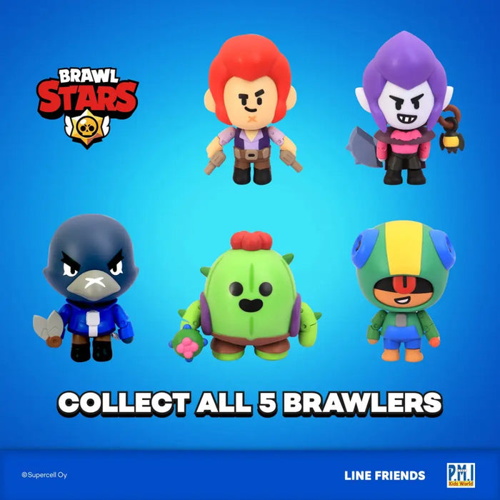 BRAWL STARS S1 ЕКШЪН ФИГУРКИ 11 см - 2 ПАКЕТ ВЕР. A