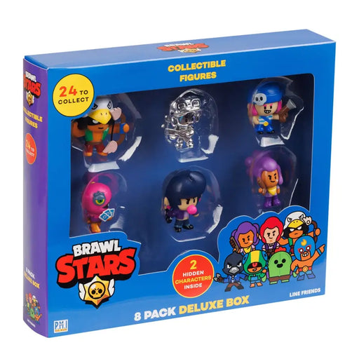 BRAWL STARS S1 ФИГУРИ - 8 ПАКЕТА ЛУКСОЗНА КУТИЯ VER.A