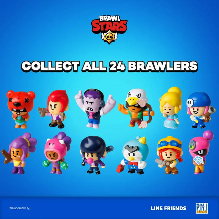 BRAWL STARS S1 ФИГУРИ - 8 ПАКЕТА ЛУКСОЗНА КУТИЯ VER.A