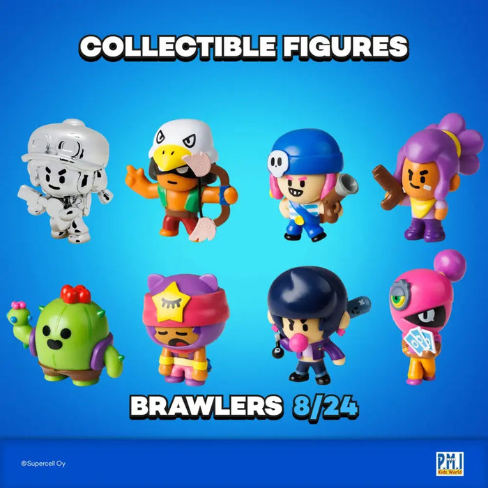 BRAWL STARS S1 ФИГУРИ - 8 ПАКЕТА ЛУКСОЗНА КУТИЯ VER.A