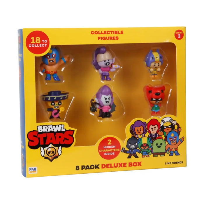 BRAWL STARS S2 ФИГУРИ -8 ПАКЕТ ДЕЛУКС КУТИЯ ВЕР.B