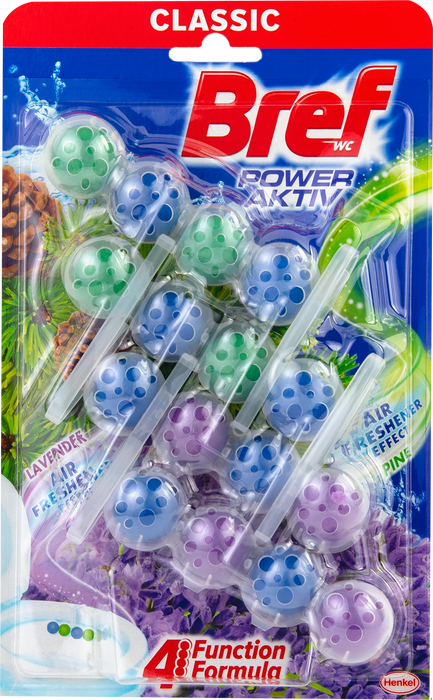 Ароматизатор за тоалетна Power Aktiv, 4x50g, 200 g