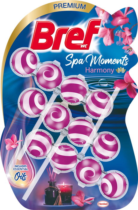 WC блокче Spa Moments Harmony, 3x50g, 150 g
