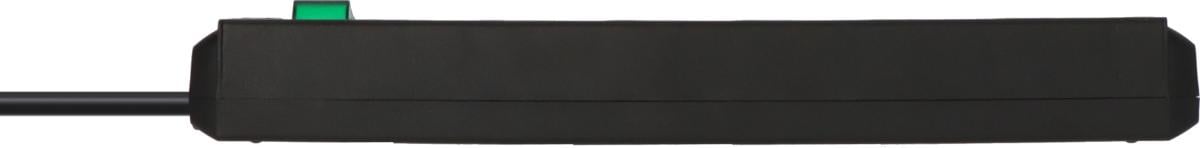 РАЗКЛОНИТЕЛ 6 ГНЕЗДА 3M ЧЕРЕН ECO КЛЮЧ