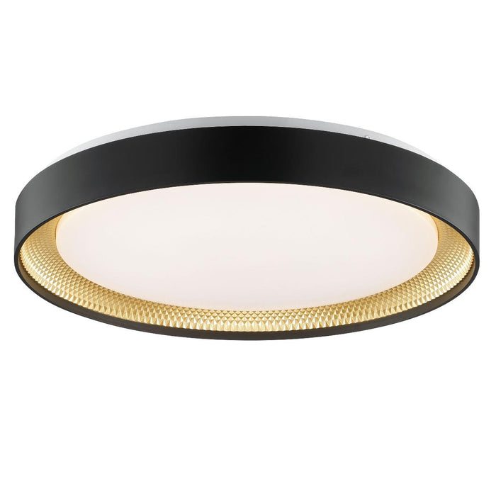 LED ПЛАФОН WALDO 36W ДОСТАНЦИОННО ЧЕРЕН