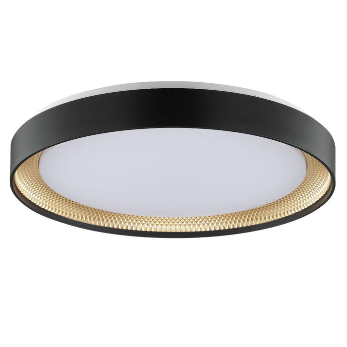 LED ПЛАФОН WALDO 36W ДОСТАНЦИОННО ЧЕРЕН