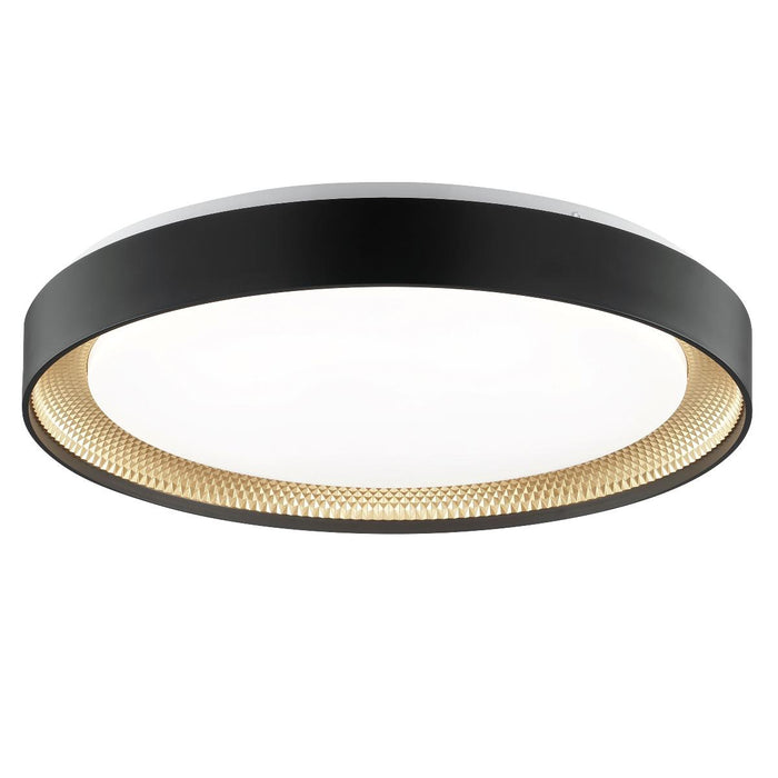 LED ПЛАФОН WALDO 36W ДОСТАНЦИОННО ЧЕРЕН