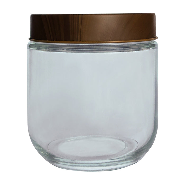 БУРКАН С ПРОЗРАЧНА КАПАЧКА 350 ML WOOD BRIO