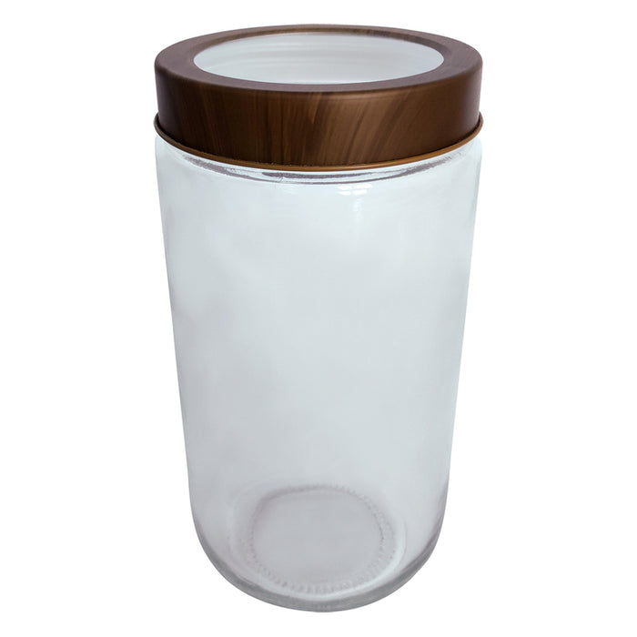 БУРКАН С ПРОЗРАЧНА КАПАЧКА 800 ML WOOD BRIO