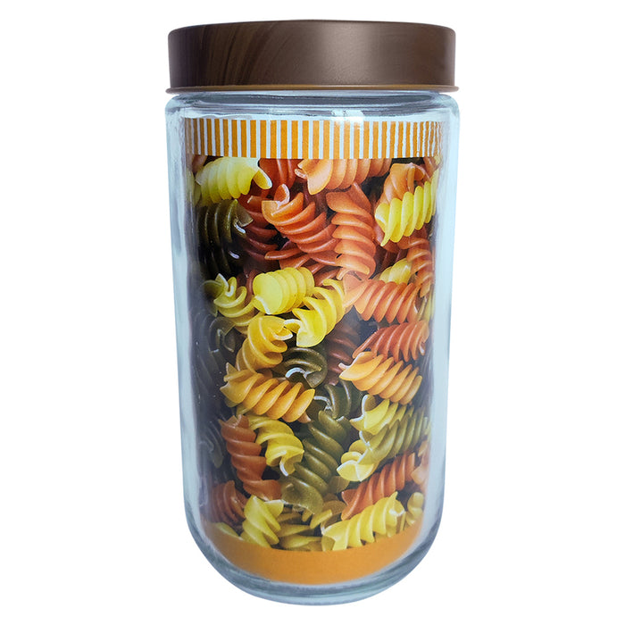 БУРКАН С ПРОЗРАЧНА КАПАЧКА 800 ML WOOD BRIO