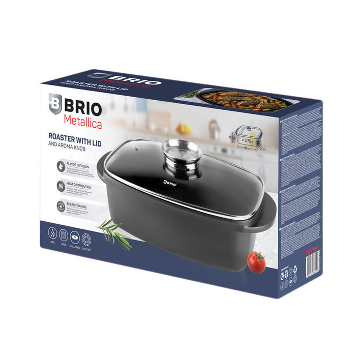 БРЕТЕР С КАПАК 32X21X10.5СM 5.75L BRIO