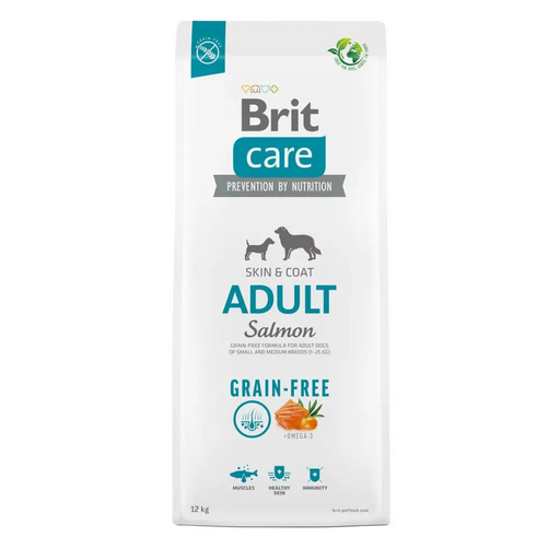 BRIT Care Adult Salmon - суха храна за кучета - 12 кг