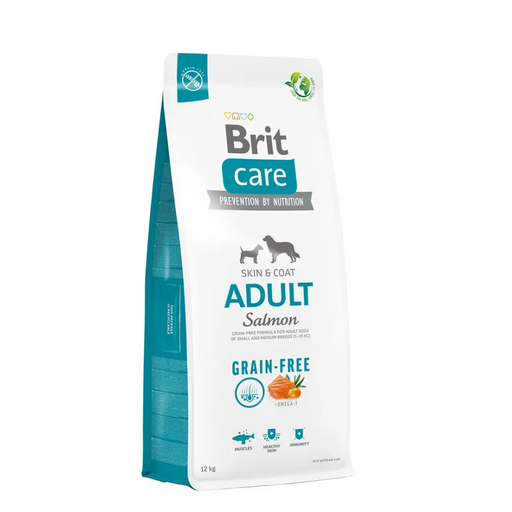 BRIT Care Adult Salmon - суха храна за кучета - 12 кг