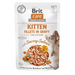 BRIT Care Cat Kitten Savory Salmon Pouch - мокра храна
