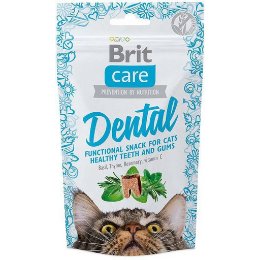 BRIT Care Cat Snack Dental - лакомство за котки - 50гр