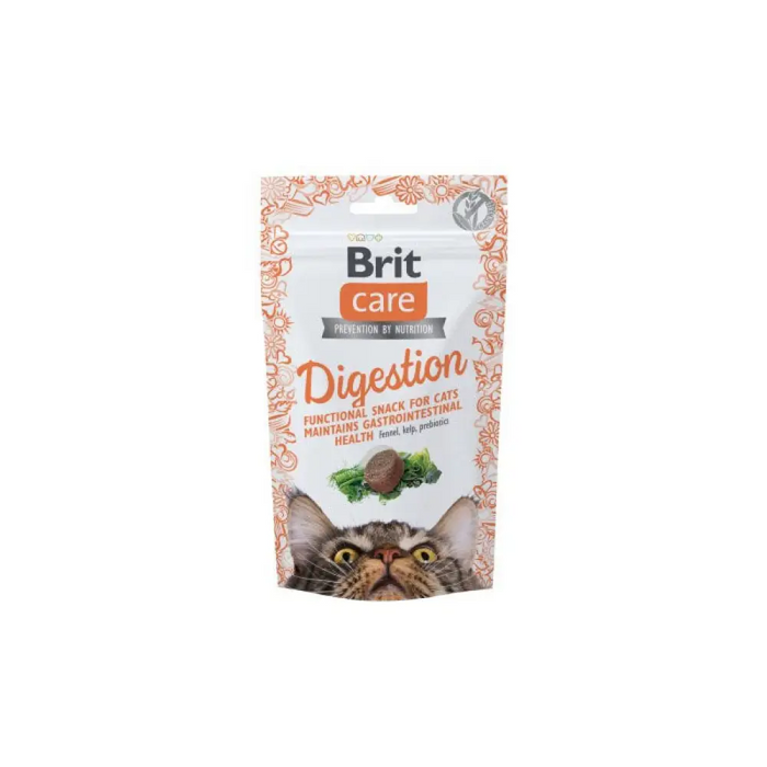 BRIT Care Cat Snack Digestion - лакомство за котки - 50гр