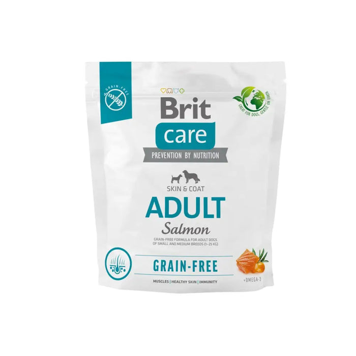 BRIT Care Dog Grain-free Adult Small & Medium Salmon - суха