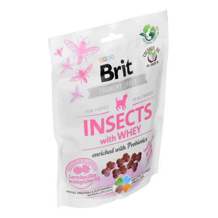 BRIT Care Dog Insects&Whey - Лакомство за кучета - 200гр