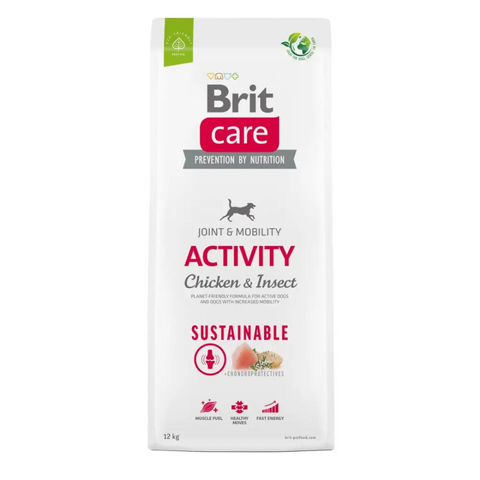 BRIT Care Dog Sustainable Activity Chicken & Insect - суха