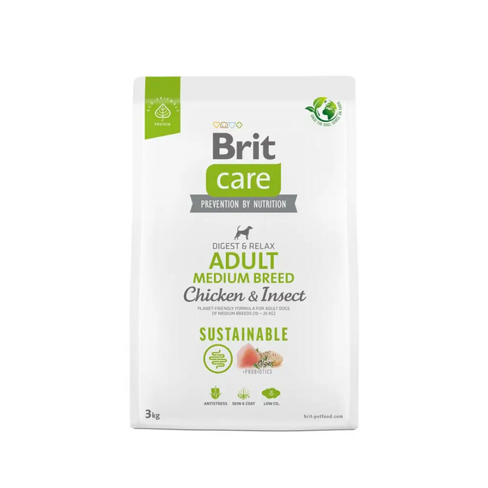 BRIT Care Dog Sustainable Adult Medium Breed Chicken &