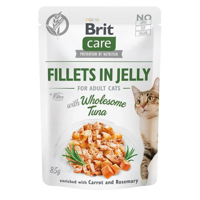 BRIT Care Fillets in Jelly филета тон - мокра храна